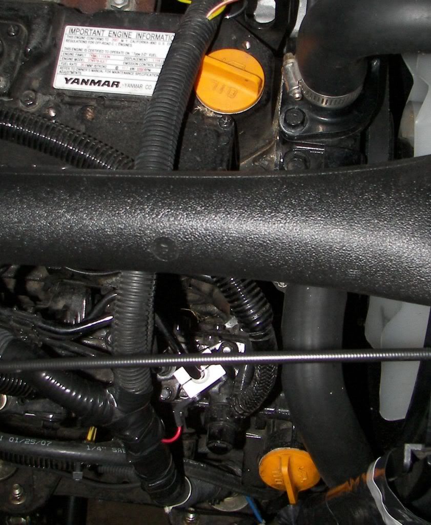 JD X748 Yanmar diesel why two oil fill caps? My Tractor Forum